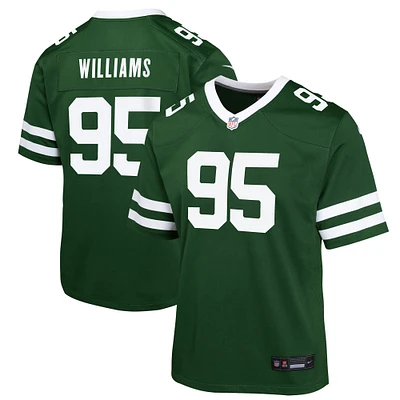 Youth Nike Quinnen Williams Green New York Jets Game Jersey