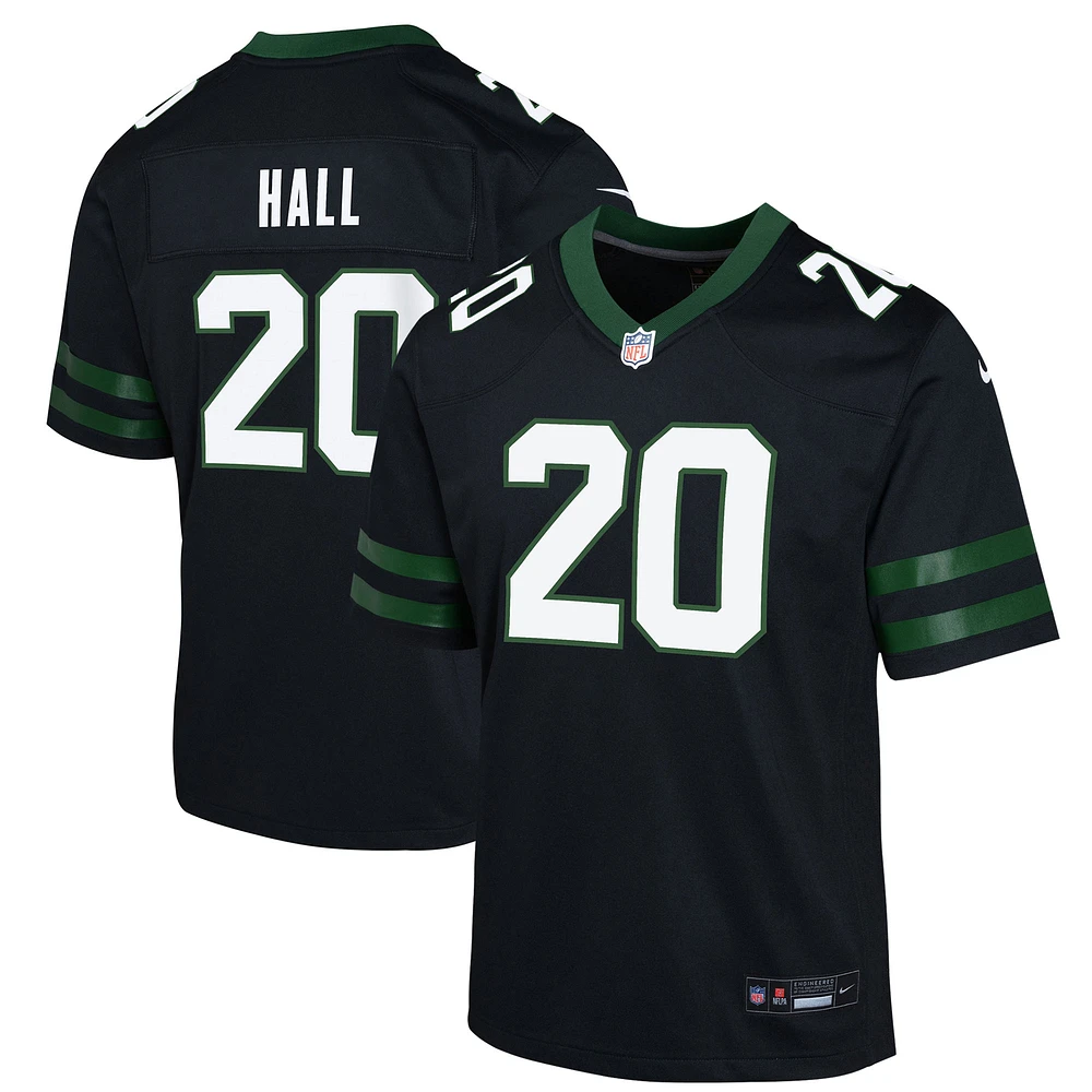 Youth Nike Breece Hall Black New York Jets Game Jersey
