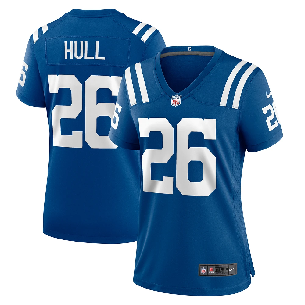 Women's Nike Evan Hull Royal Indianapolis Colts Team Game Jersey