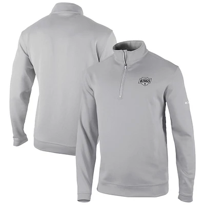 Men's Columbia Los Angeles Kings Omni-Wick Wickhams Hills Half-Zip Pullover Top