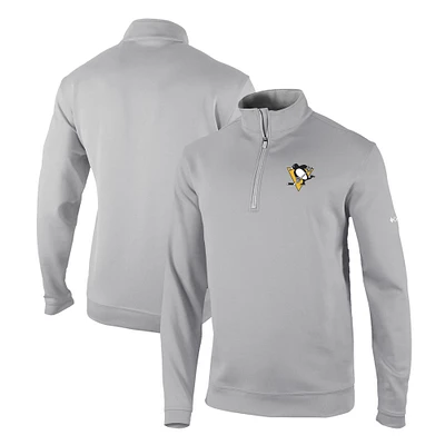 Men's Columbia Pittsburgh Penguins Omni-Wick Wickhams Hills Half-Zip Pullover Top