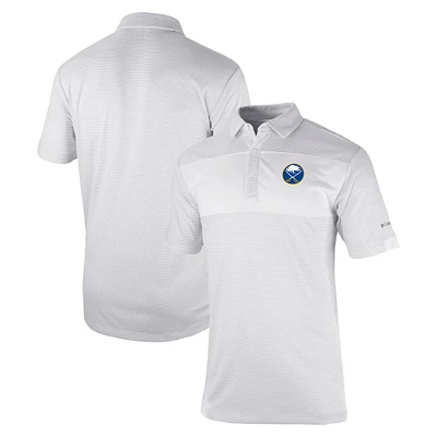 Men's Columbia White Buffalo Sabres Omni-Wick Total Control Polo