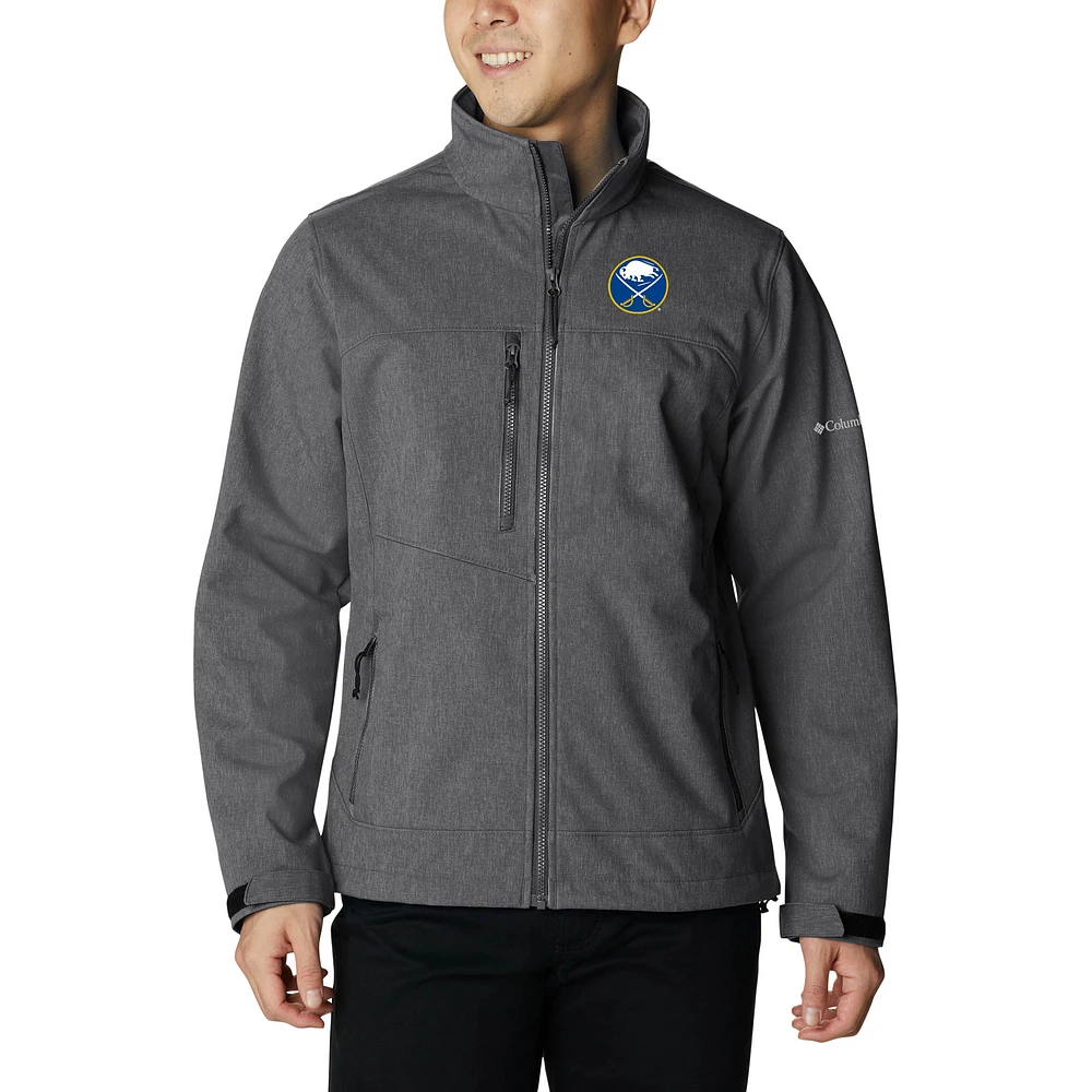Men's Columbia Heather Gray Buffalo Sabres Ascender II Full-Zip Jacket