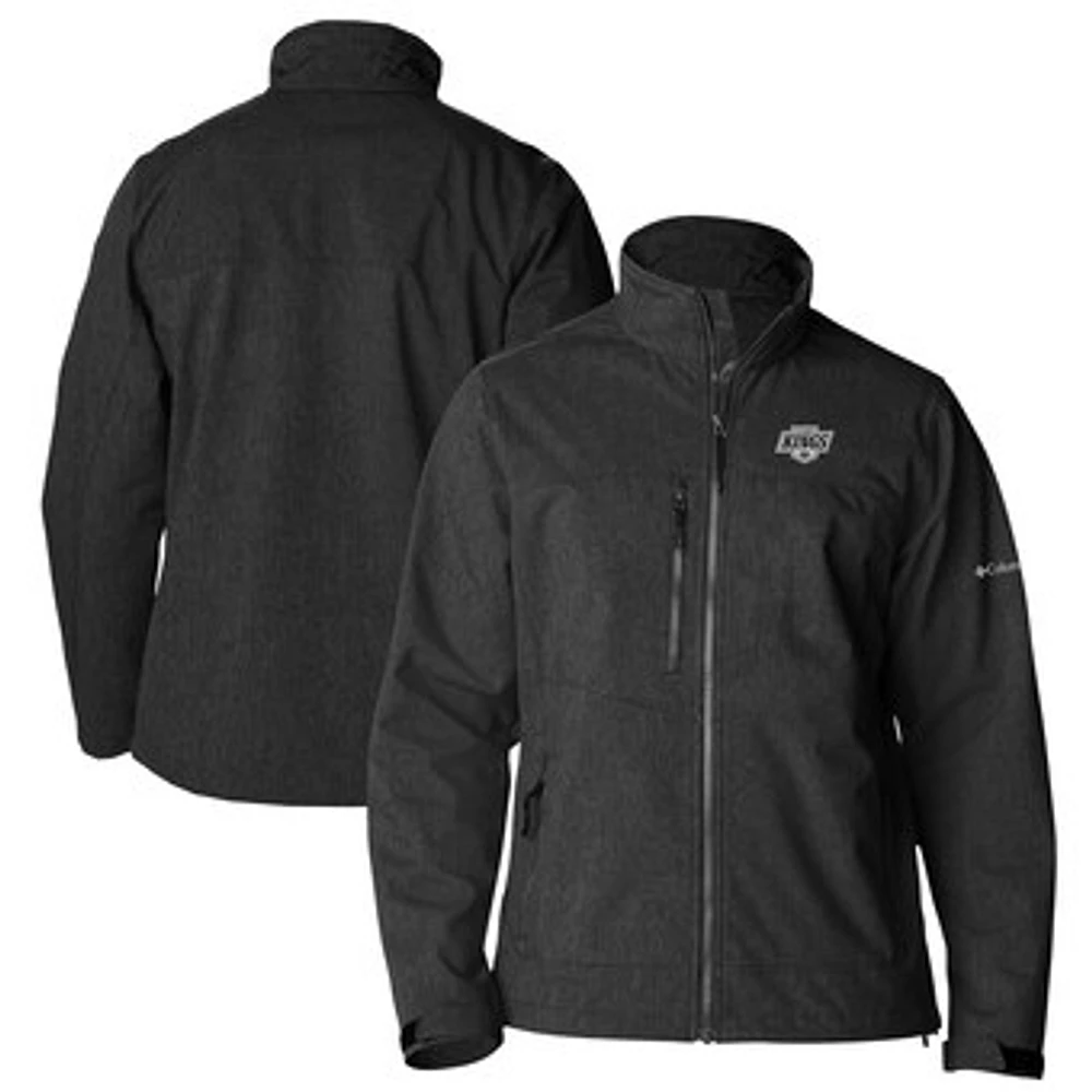 Men's Columbia Black Los Angeles Kings Ascender II Full-Zip Jacket