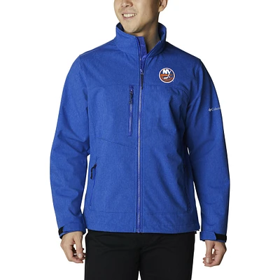Men's Columbia Blue New York Islanders Ascender II Full-Zip Jacket