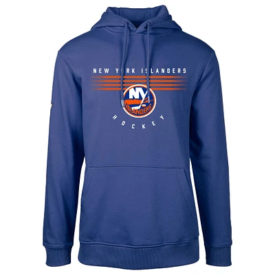 Men's Levelwear Royal New York Islanders Podium Fleece Pullover Hoodie
