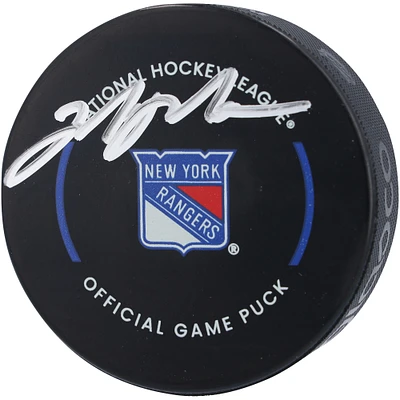 Mark Messier New York Rangers Autographed Official Game Puck