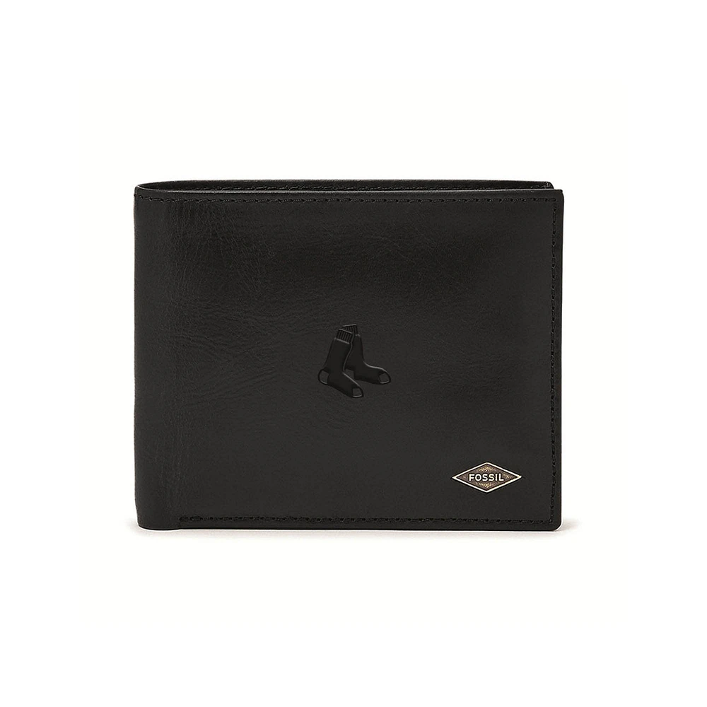 Fossil Boston Red Sox Ryan RFID Passcase Wallet