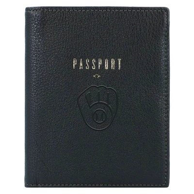 Fossil Milwaukee Brewers Travel RFID Passport Case