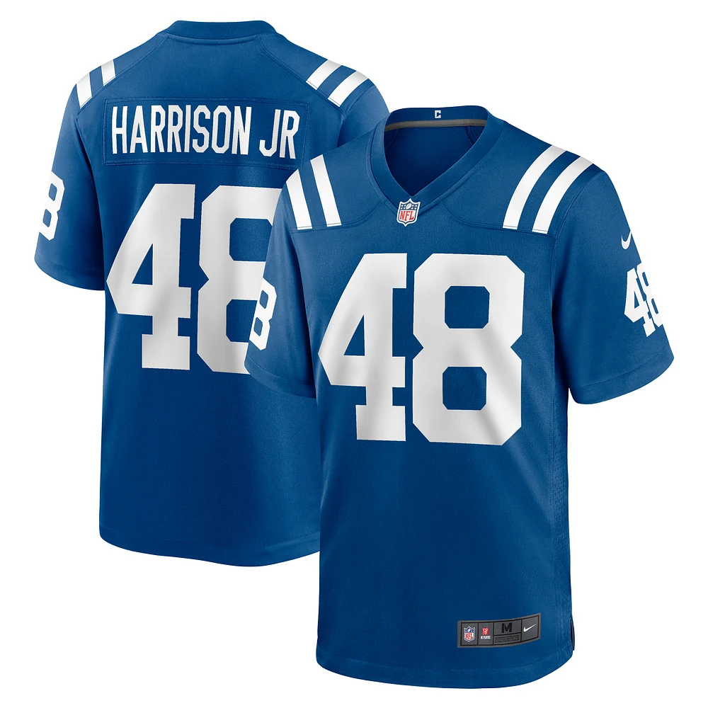 Men's Nike Ronnie Harrison Jr. Royal Indianapolis Colts Team Game Jersey