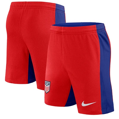 Men's Nike Red USMNT 2024 Away Stadium Shorts