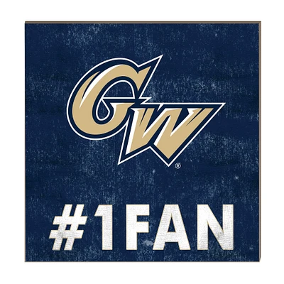 George Washington University 10" x 10" #1 Fan Plaque