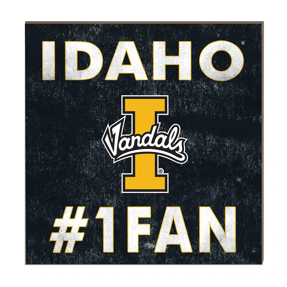 Idaho Vandals 10" x 10" #1 Fan Plaque