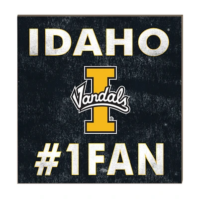 Idaho Vandals 10" x 10" #1 Fan Plaque