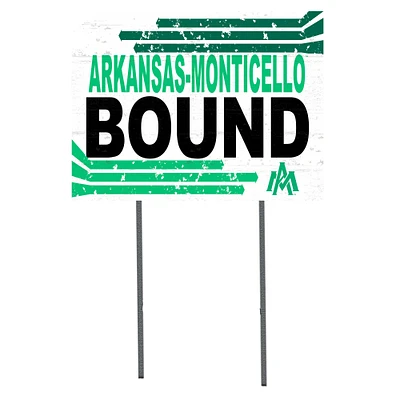 Arkansas-Monticello Boll Weevils 18" x 24" Bound Yard Sign
