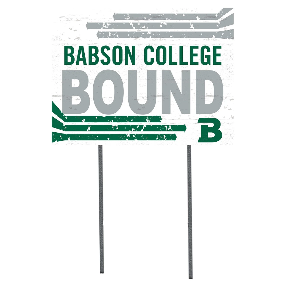 Babson Beavers 18" x 24" Team Yard Sign
