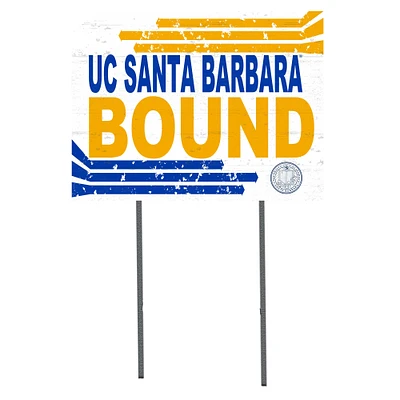 UC Santa Barbara Gauchos 18" x 24" Team Yard Sign