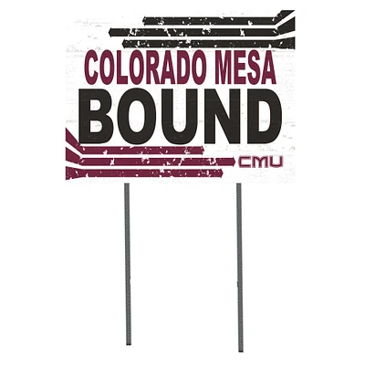 CMU Mavericks 18" x 24" Team Yard Sign