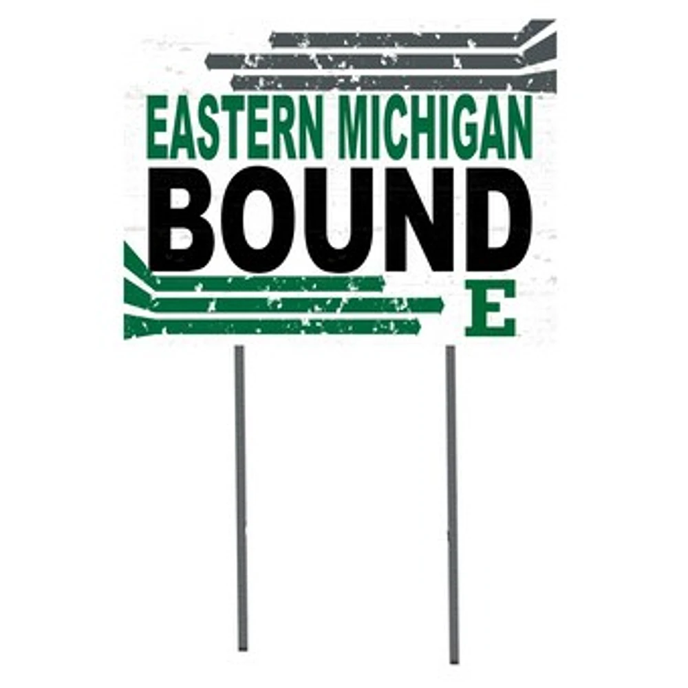 Eastern Michigan Eagles 18" x 24" Team Yard Sign