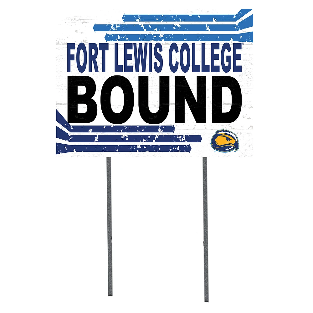 Fort Lewis College Skyhawks 18" x 24" Team Yard Sign