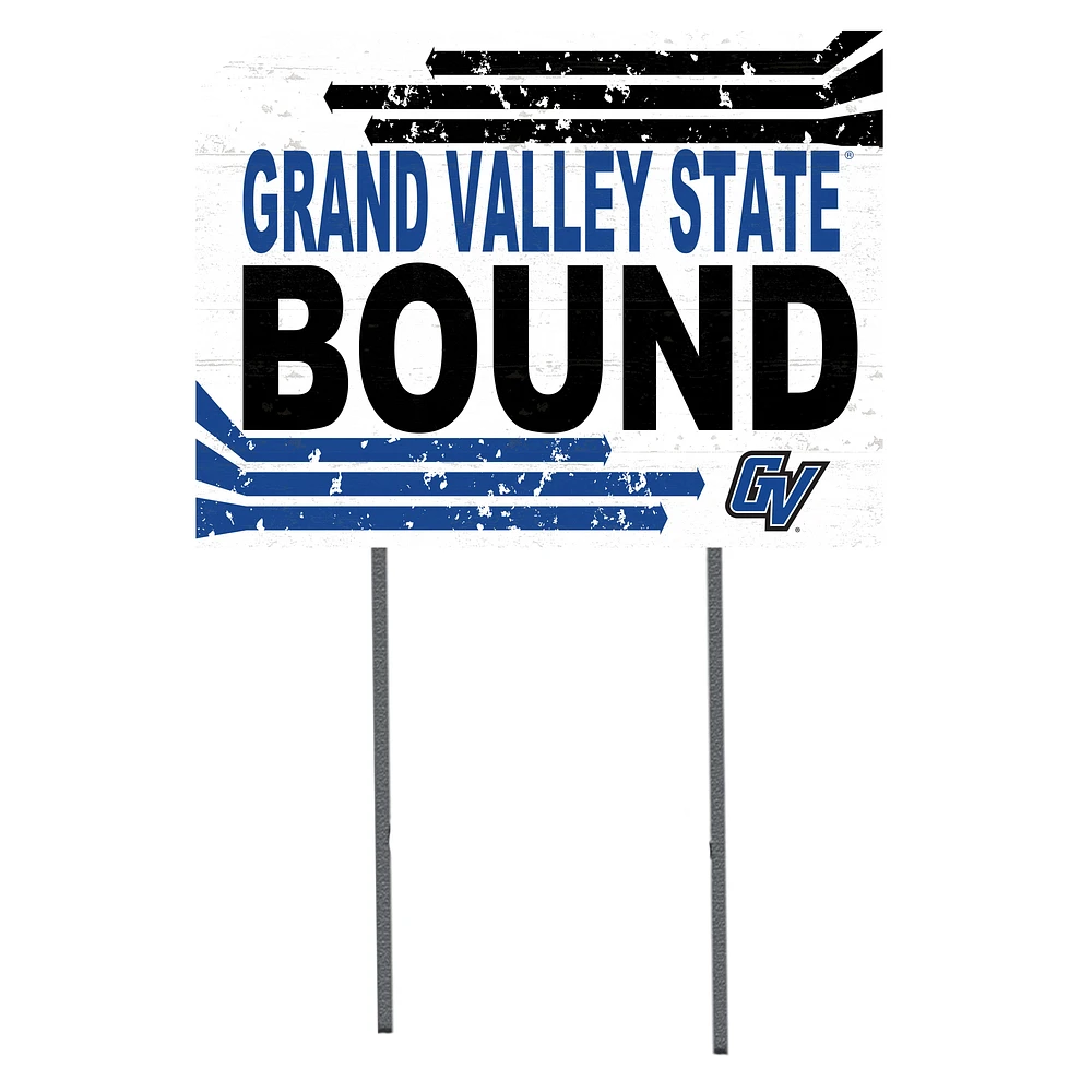 Grand Valley State Lakers 18" x 24" Team Yard Sign