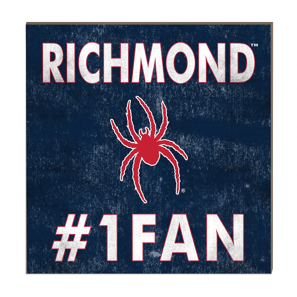 Richmond Spiders 10" x 10" #1 Fan Plaque