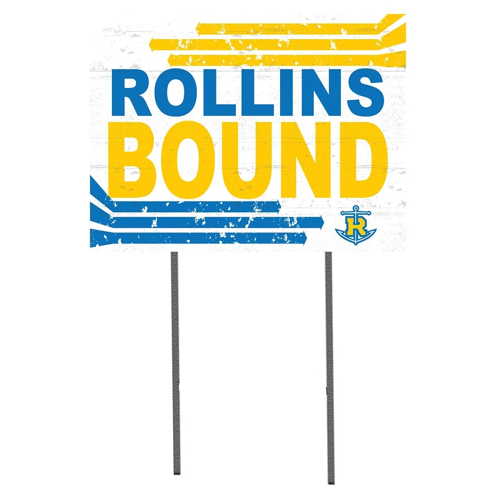 Rollins College Tars 18" x 24" Team Yard Sign