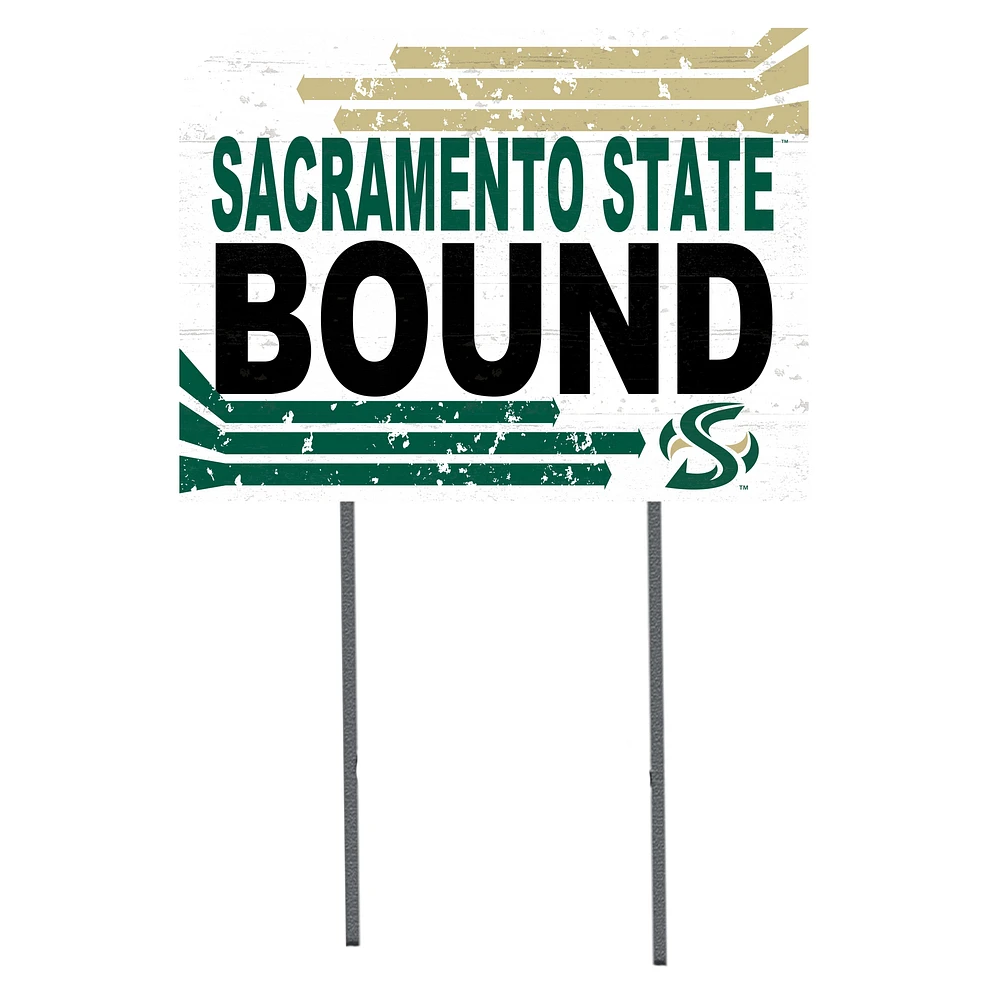 Sacramento State Hornets 18" x 24" Team Yard Sign