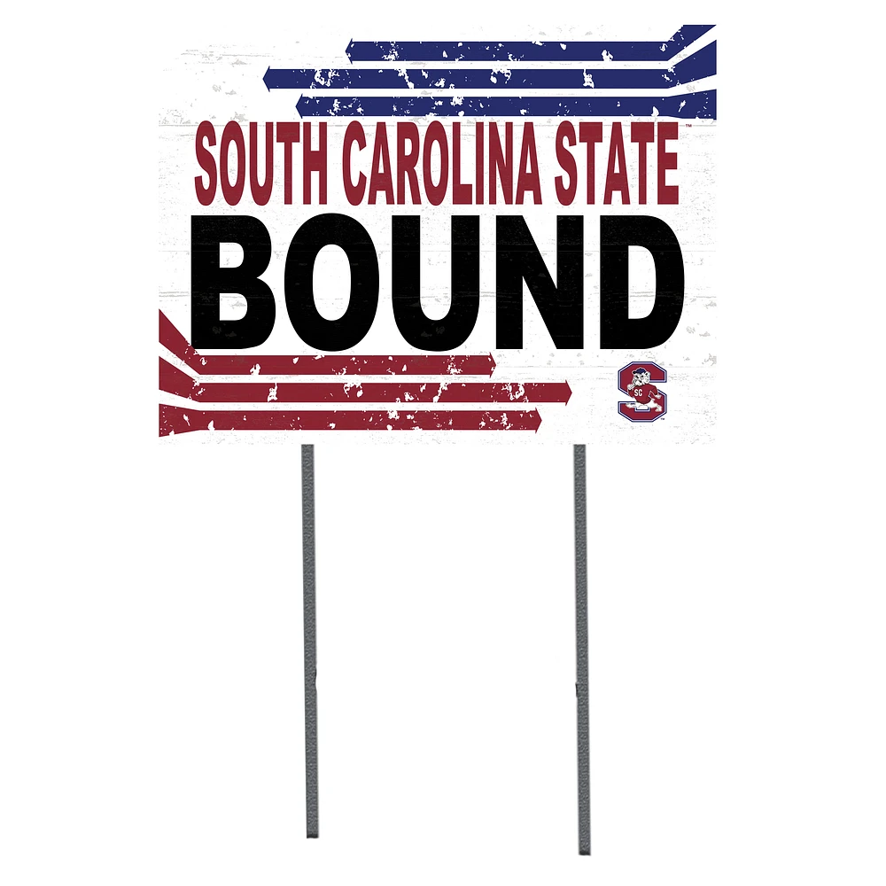 South Carolina State Bulldogs 18" x 24" Team Yard Sign