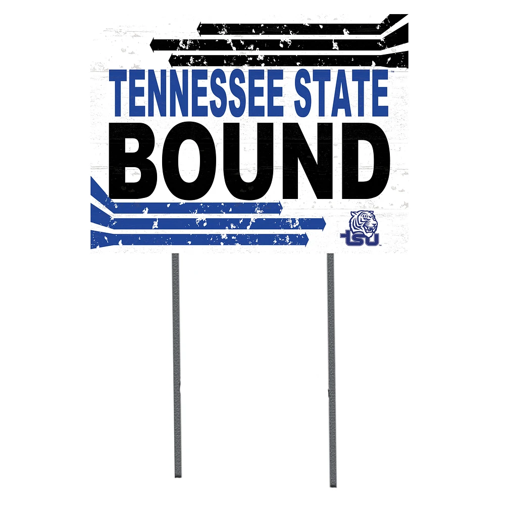 Tennessee State Tigers 18" x 24" Team Yard Sign