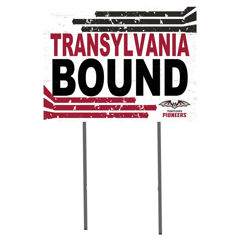 Transylvania Pioneers 18" x 24" Team Yard Sign