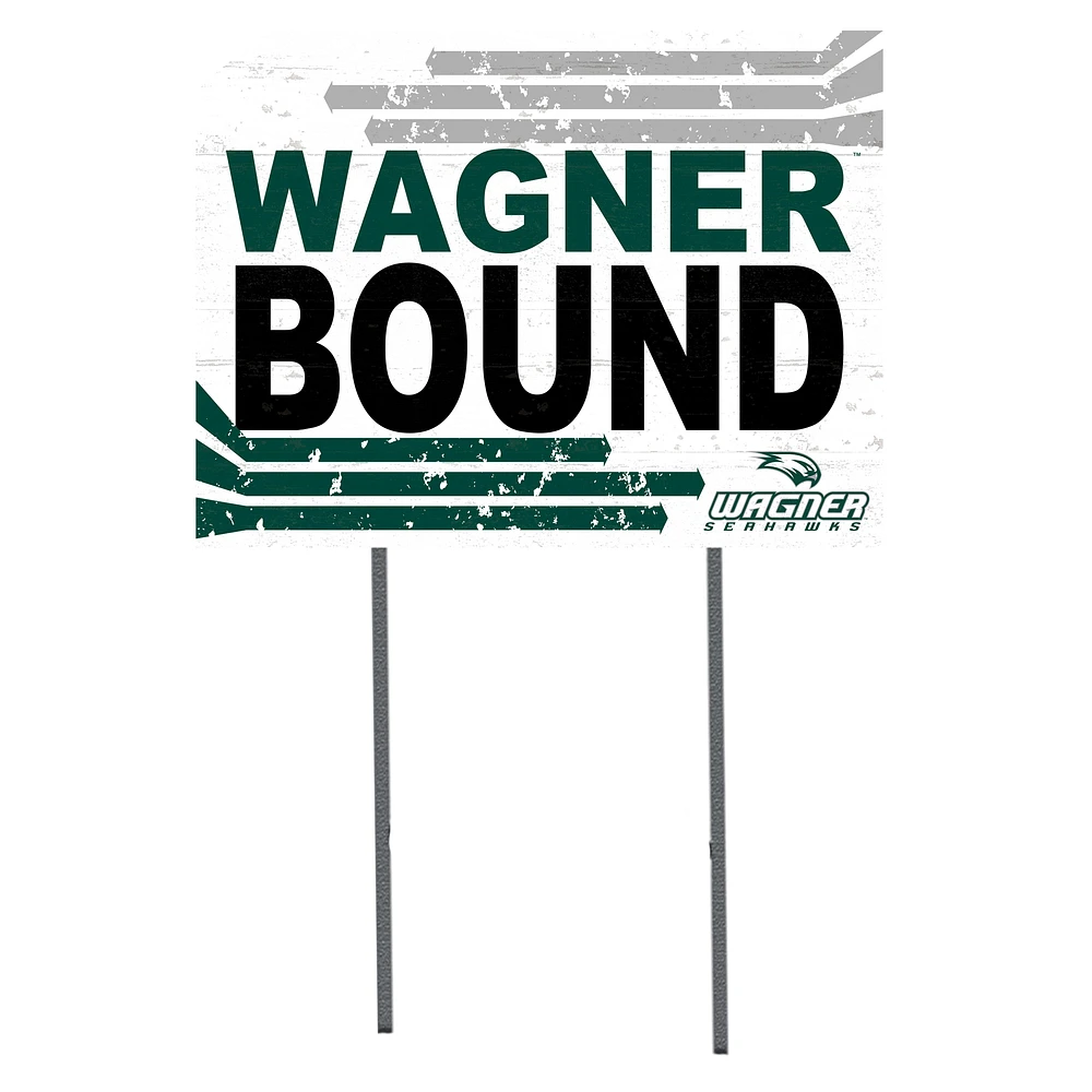 Wagner College Seahawks 18" x 24" Team Yard Sign