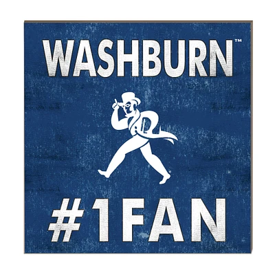 Washburn Ichabods 10" x 10" #1 Fan Plaque