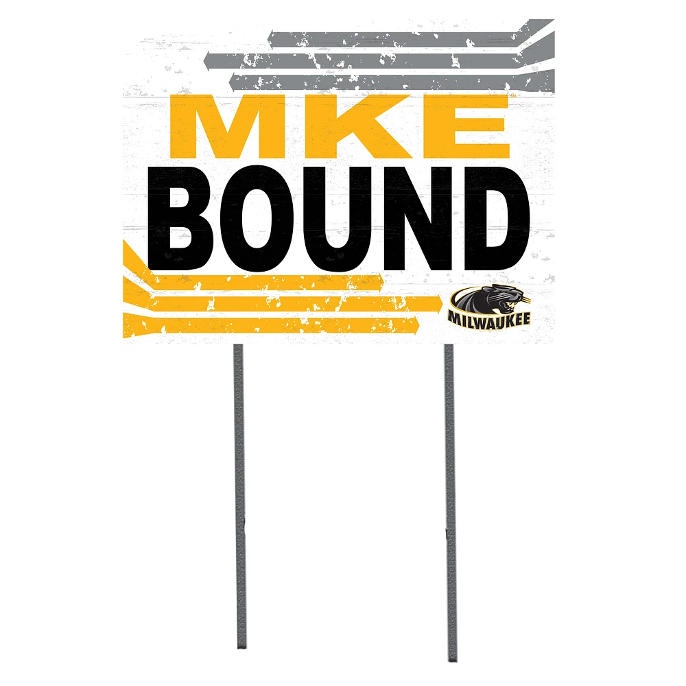 Wisconsin-Milwaukee Panthers 18" x 24" Team Yard Sign