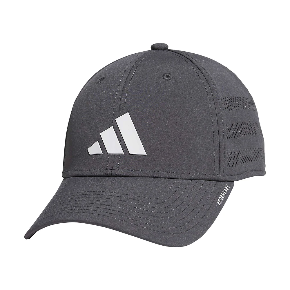 Men's adidas Graphite Game Day 4 AEROREADY Flex Hat