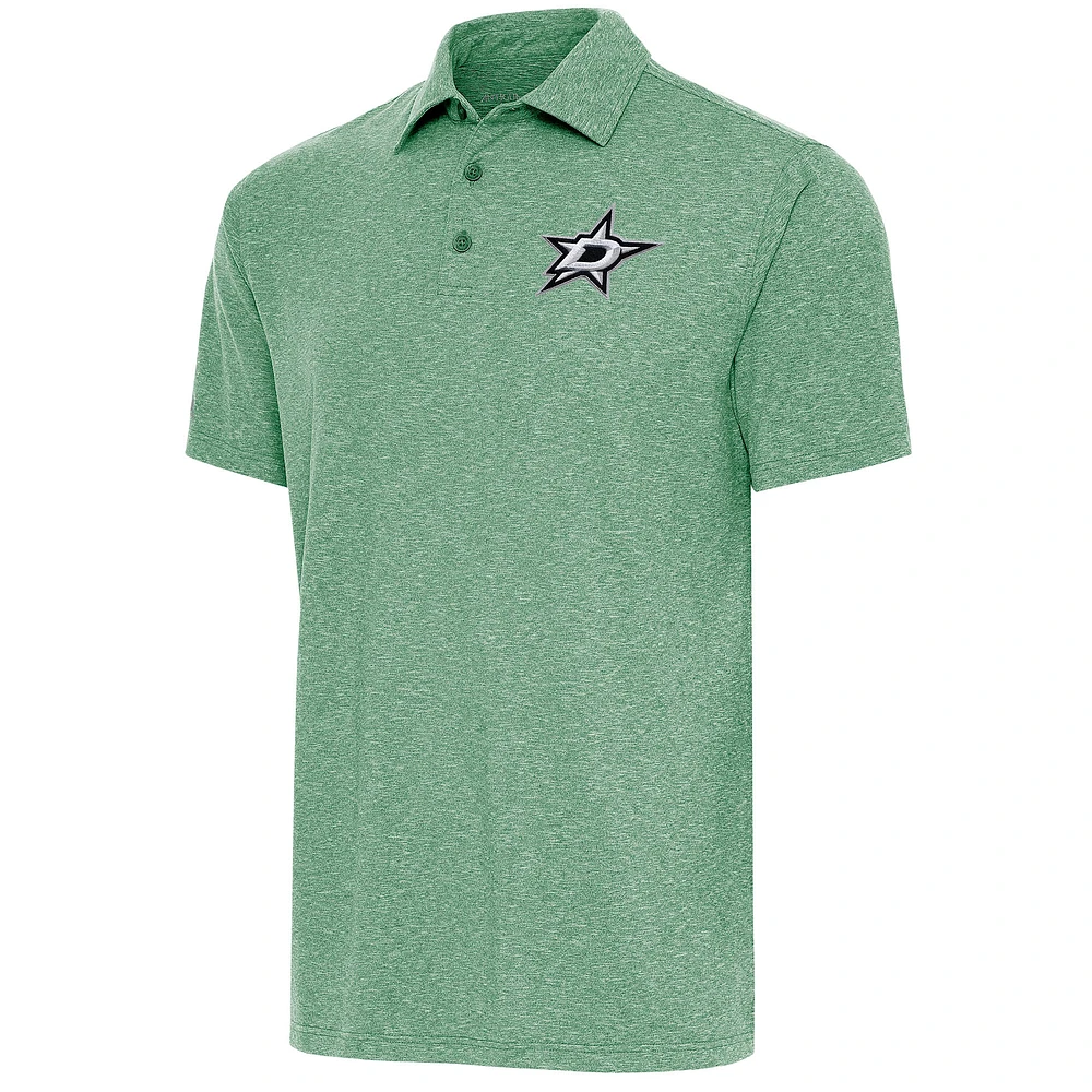 Men's Antigua Hunter Green Dallas Stars Par Polo
