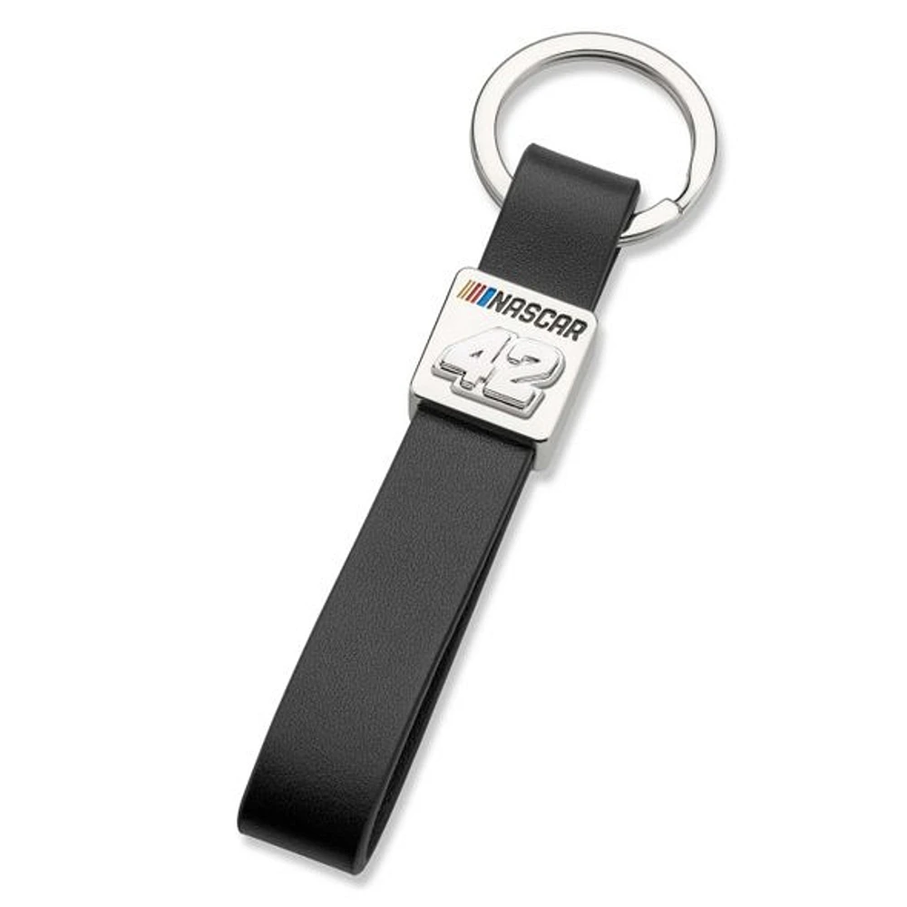 Noah Gragson Leather Rivet Key Ring