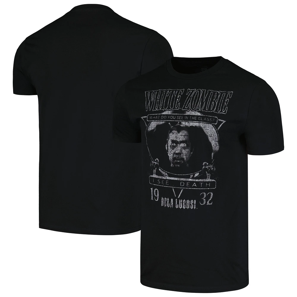 Unisex Black White Zombie 1932 I See Death T-Shirt