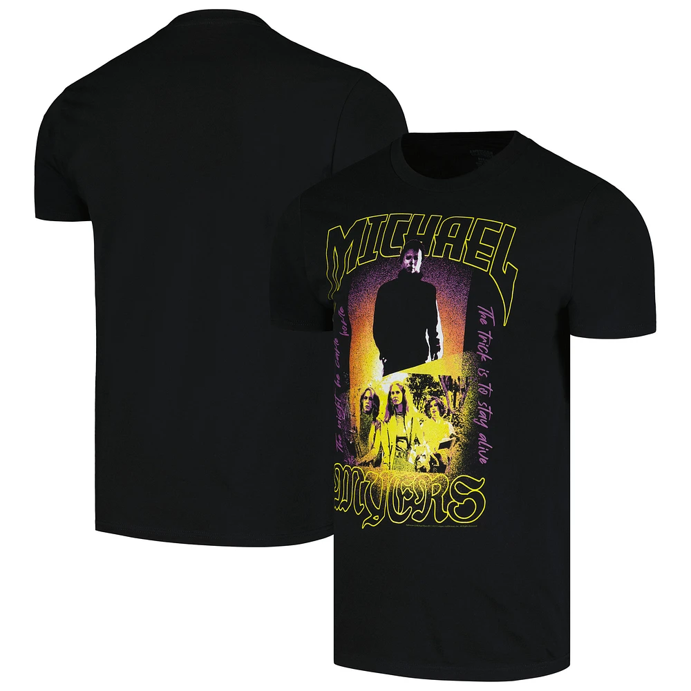 Unisex Black Halloween Michael Myers T-Shirt