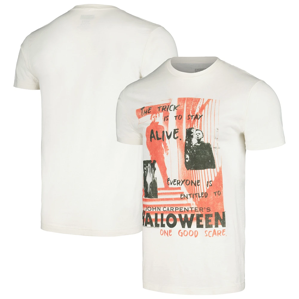Unisex Natural Halloween One Good Scare T-Shirt