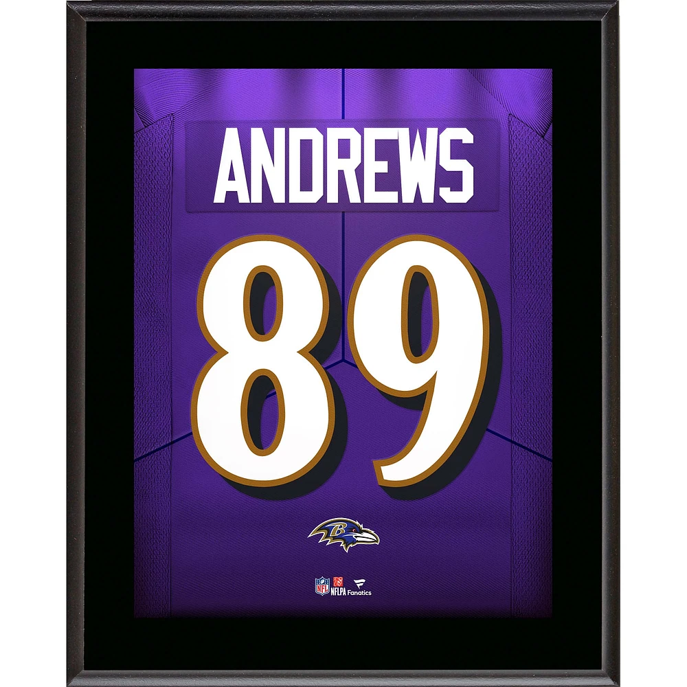 Mark Andrews Baltimore Ravens 10.5" x 13" Jersey Number Sublimated Player Plaque
