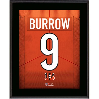 Joe Burrow Cincinnati Bengals 10.5" x 13" Jersey Number Sublimated Player Plaque