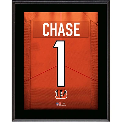 Ja'Marr Chase Cincinnati Bengals 10.5" x 13" Jersey Number Sublimated Player Plaque