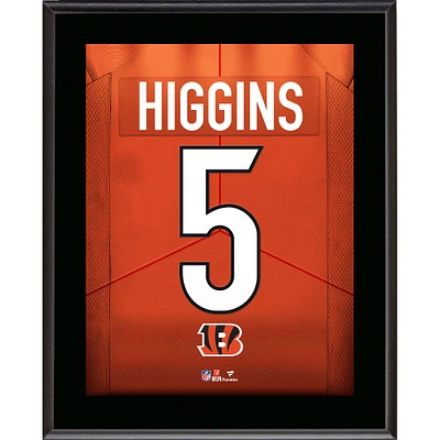 Tee Higgins Cincinnati Bengals 10.5" x 13" Jersey Number Sublimated Player Plaque