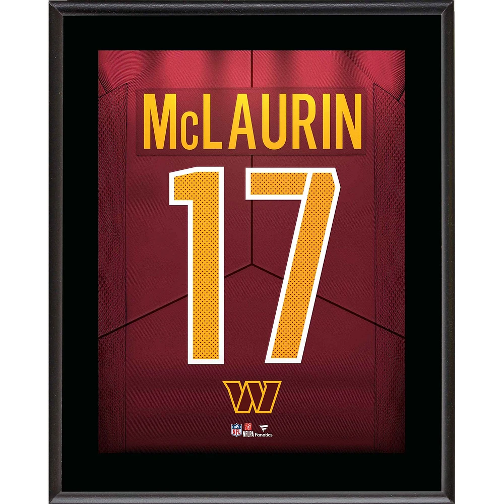 Terry McLaurin Washington Commanders 10.5" x 13" Jersey Number Sublimated Player Plaque