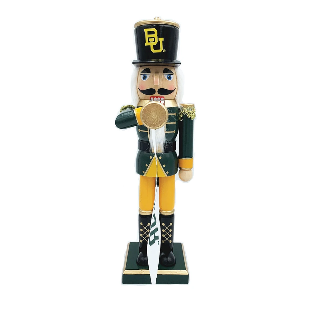 Baylor Bears 14" Bugler Nutcracker
