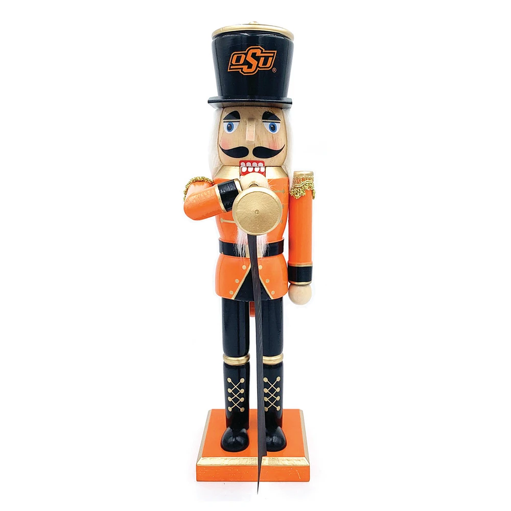 Oklahoma State Cowboys 14" Bugler Nutcracker