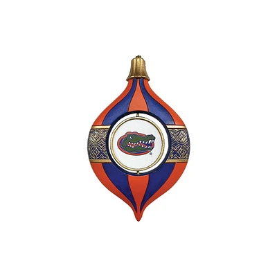 Florida Gators Two-Piece 5.5" Spinning Bulb Ornament Set