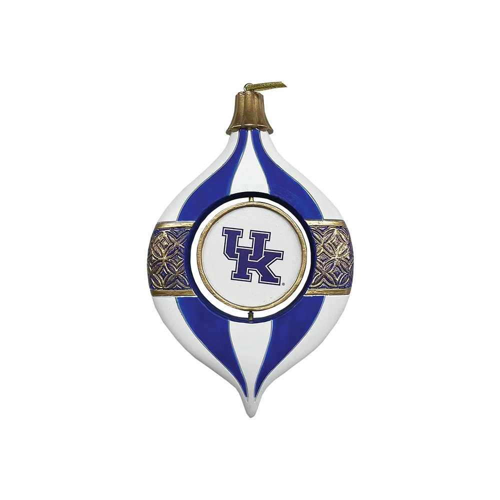 Kentucky Wildcats Two-Piece 5.5" Spinning Bulb Ornament Set