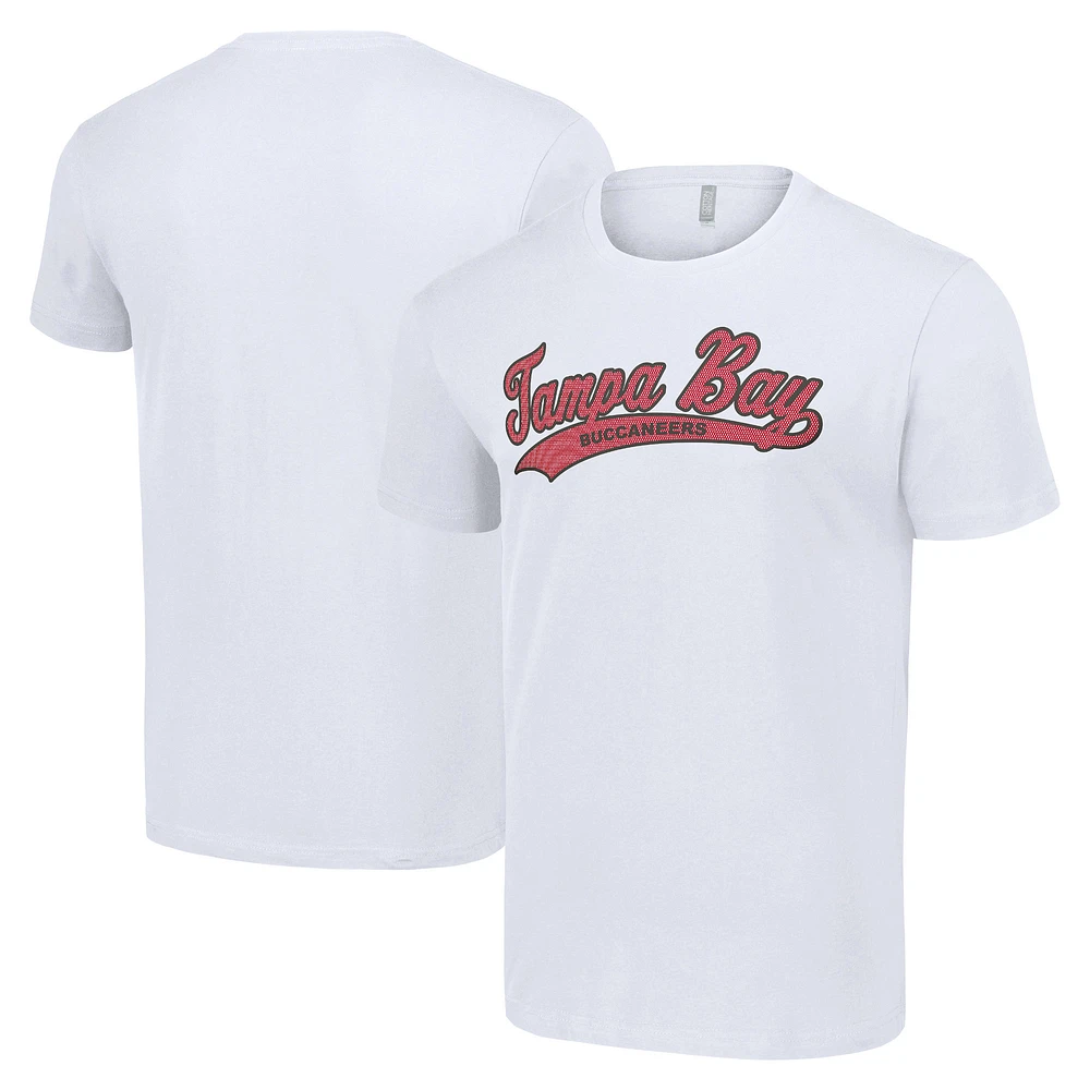 Men's Starter White Tampa Bay Buccaneers Tailsweep T-Shirt